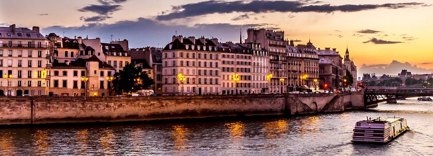 A view of iconic European architecture